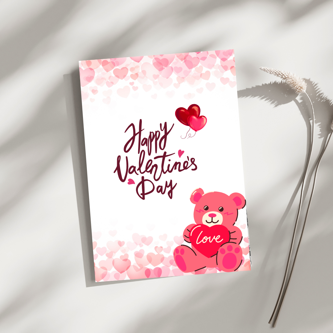 I Love You message Greeting Card